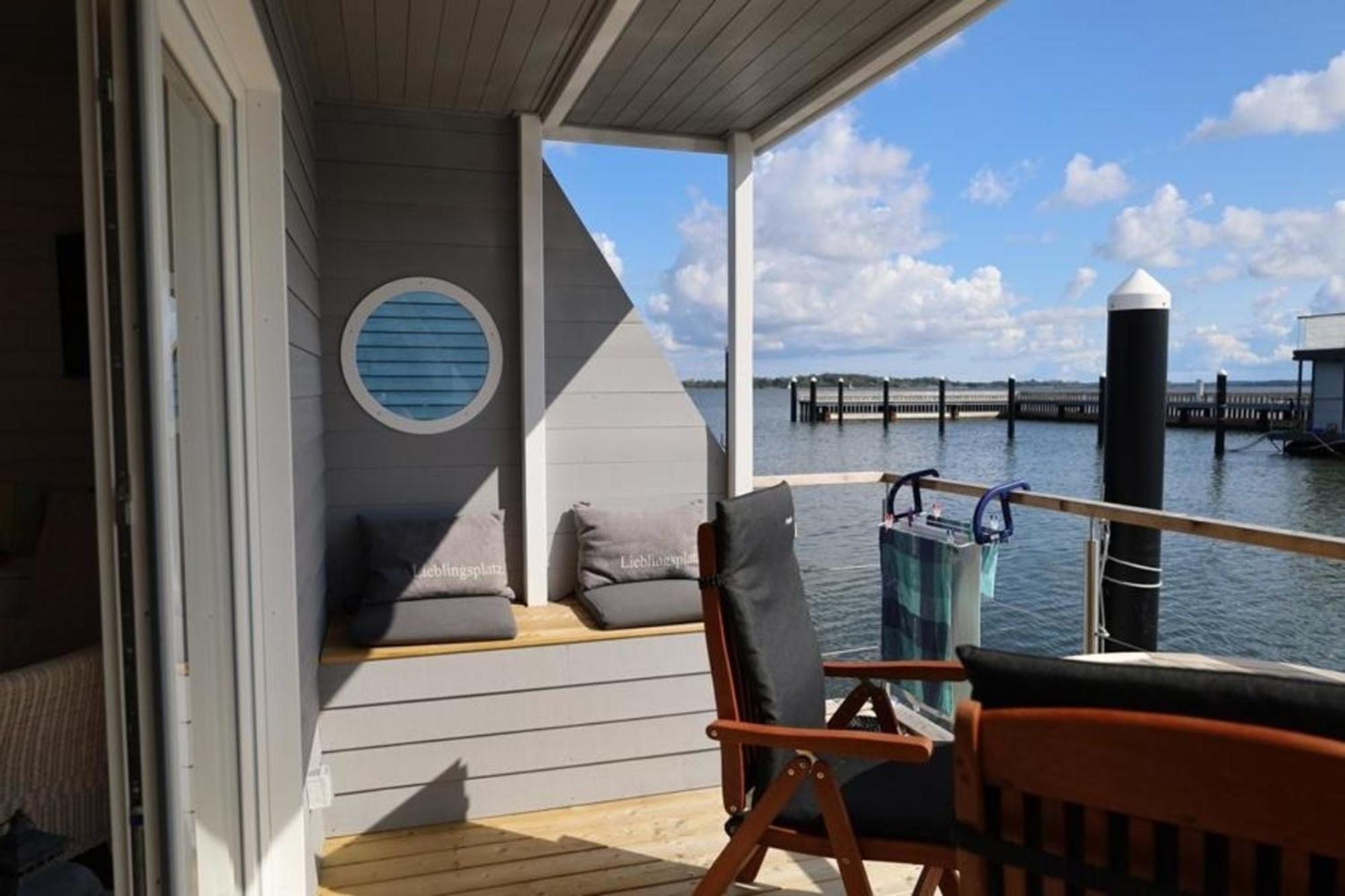 Hotel Hausboot Liliput Stralsund Exterior foto